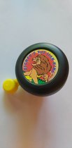 Widek - Fietsbel - Lion King - Zwart / geel