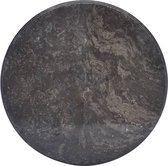 vidaXL-Tafelblad-Ø50x2,5-cm-marmer-zwart