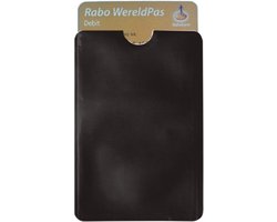 RFID bankpas beschermer - Kaarthouder Soft - Anti-Skimming - Zwart