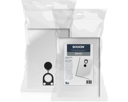 SQOON® Stofzuigerzak geschikt voor Starmix FBV 25/35 - Gelijk aan model: 411231, 416014, 413099 - High Filtration voor industriële stofzuigers