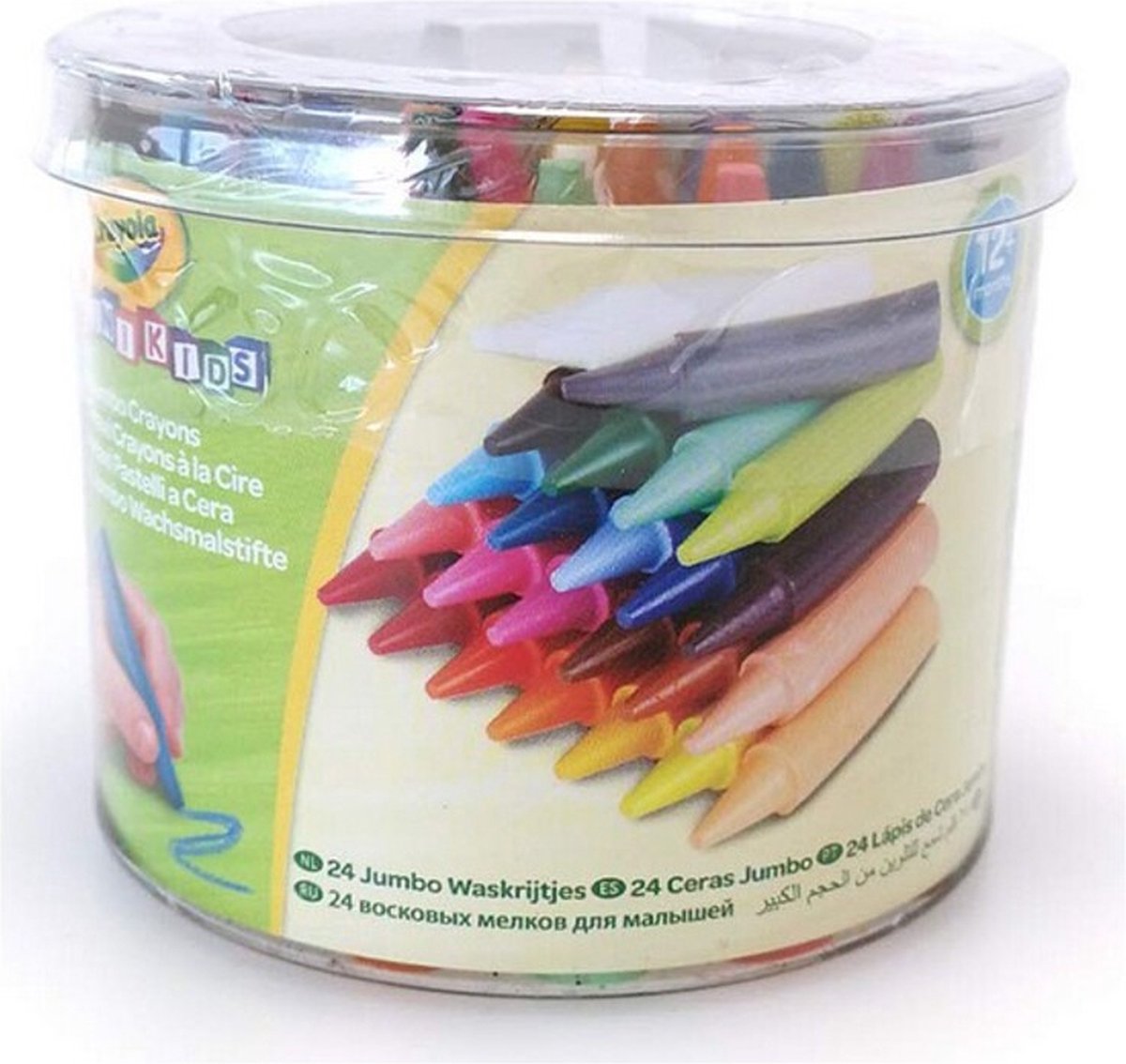Crayola - Mini Kids - Krijt - 24 Dikke Waskrijtjes Voor Kinderen — afbeelding 3