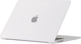 Lunso - Geschikt voor MacBook Air 15 inch (2023) - cover hoes - Mat Transparant - Vereist model A2941