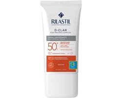 Anti Bruine vlekken Zonnebrandlotion Rilastil Sun System D-Clar Spf 50+ Medium (40 ml)