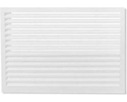 Alixo - Achterpaneel voor aluminium omkasting - Small 90x68cm - Gelakt Aluminium