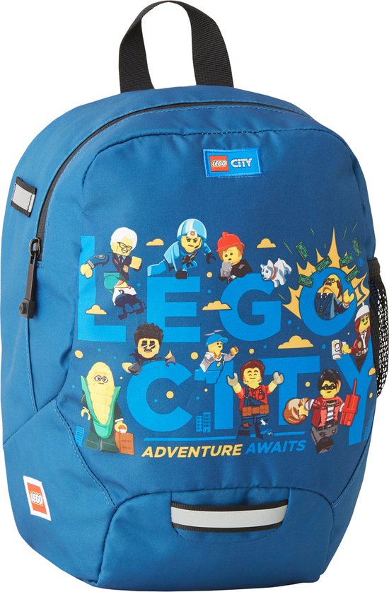 LEGO City Awaits Backpack 10030-2312, pour un garçon, Blauw, Sac à dos, taille: Taille unique
