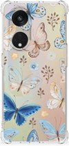 Coque Anti-choc adaptée pour OPPO Reno8 T 5G Butterfly