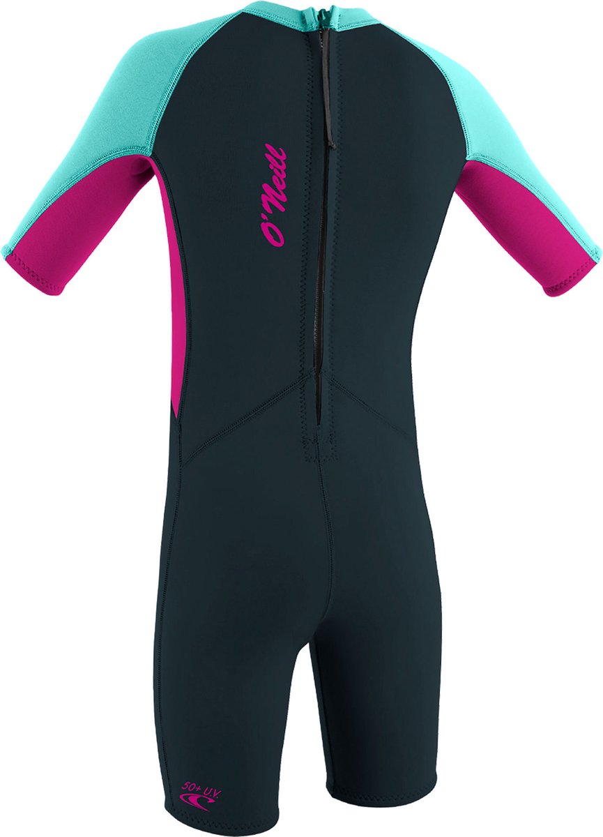 O'Neill Peuter Reactor 2mm Rug Ritssluiting Shorty Wetsuit