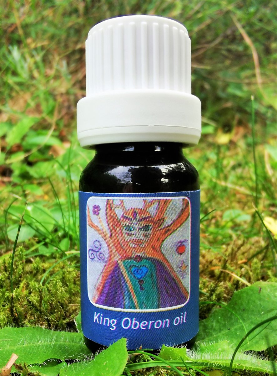 Goedkoopste King Oberon Oil - Energetische Aromatherapie - Chakra Olie - In the Light of the Goddess by Lieve Volcke - 10 ml