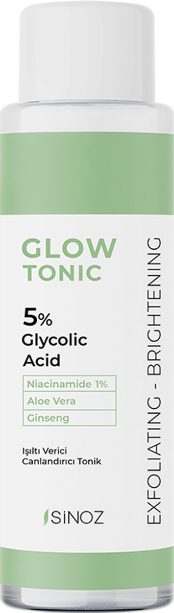 SiNOZ Gezichtsreiniger Glow Tonic 5% Glycolic Acid - 200ml