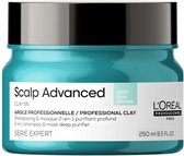 L’Oréal Professionnel - Scalp Advanced - Anti-Oiliness - Haarmasker voor slap, futloos of vet haar - 250 ml