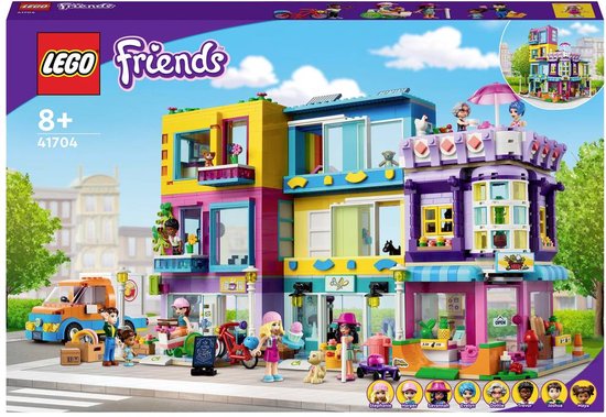 LEGO Friends 41704 L'Immeuble de La Grand-Rue, Set avec Café | bol.com