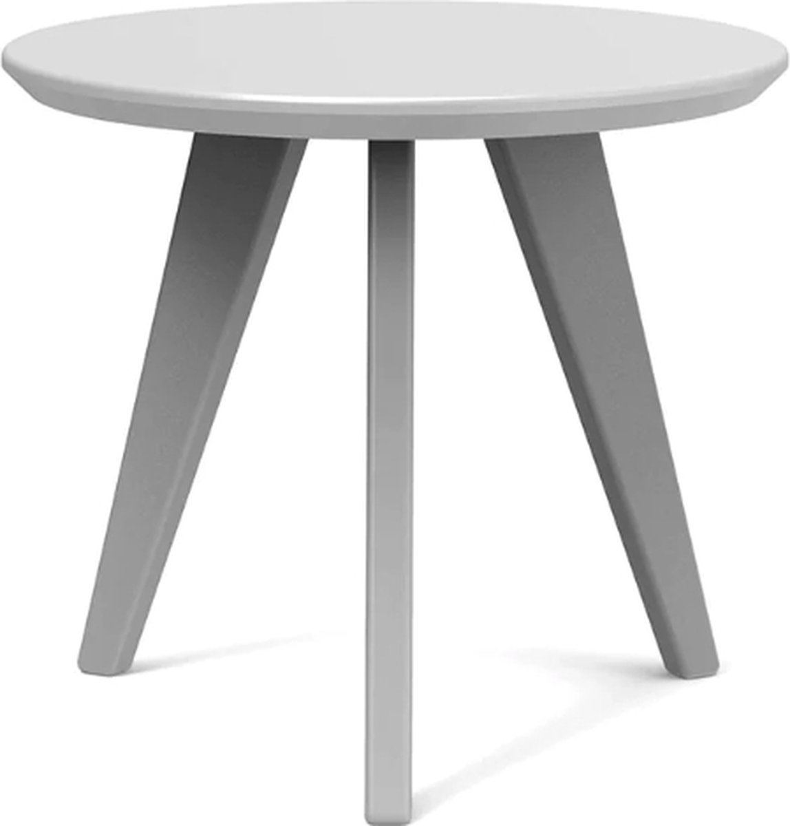 Loll Designs Satellite End Table round Driftwood (licht grijs)