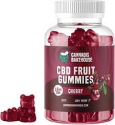 Cannabis Bakehouse - CBD Gummies - Kers - Cherry - 10mg - 30 stuks - 0% THC