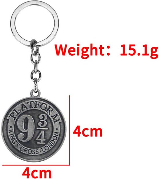 Rubberen sleutelhanger Harry Potter 9 3/4