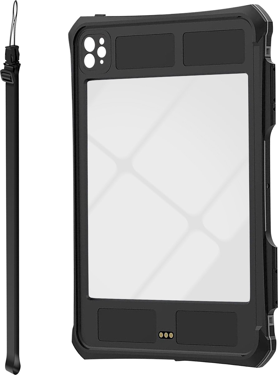 IP68 waterdichte hoes voor iPad Pro 11/Pro 11 M2 2022 Shellbox-serie Transparant