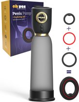 OHYES Automatische Penispomp met Cockring Set - Sex toys voor mannen - Elektrische penis pomp