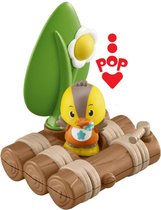 Klorofil Het Lichtgevende Vlot Speelset - Interactief Kinderspeelgoed - Met figuur uit de "Ducky" familie van eenden - Vanaf 1.5 jaar - 2-Delig - Kunststof