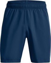 Under armour woven graphic short in de kleur blauw.