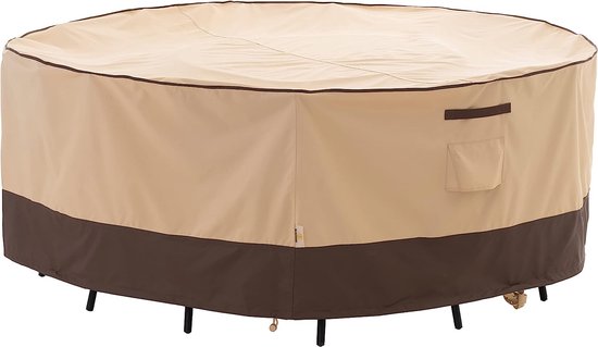 Hoes voor tuintafel rond - Hoes voor tuintafel rond - 128 x 71 cm- Nederland