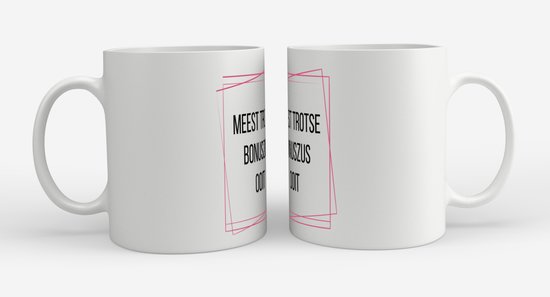 Akyol - tasse à café la plus fière sœur bonus de tous les temps - tasse à thé - sœur - sœur bonus fière - cadeau d'anniversaire - anniversaire - cadeau - cadeau pour sœur - articles sœur - cadeau - cadeau - cadeau - contenu 350 ML