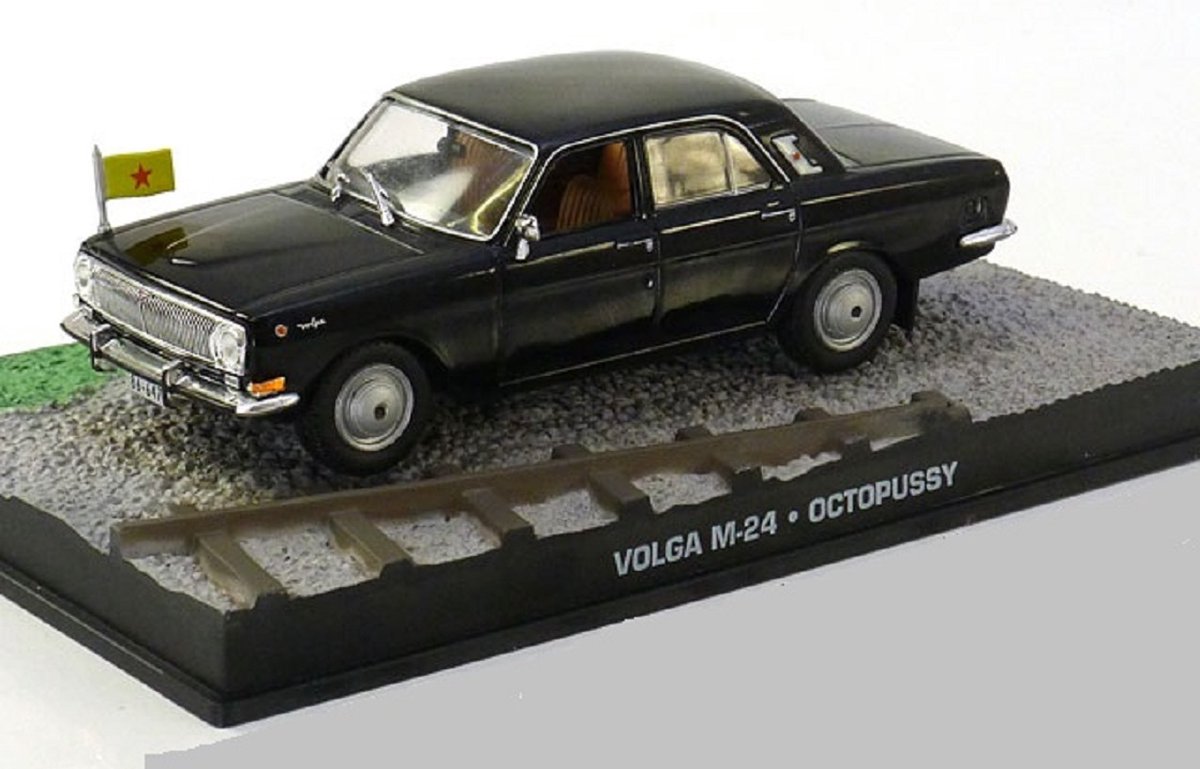 Volga M-24 “Octopussy” Zwart 1-43 Altaya James Bond 007 Collection