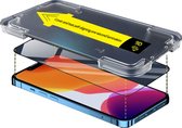 DrPhone EasyGlass - Gehard Tempered Glass met Installatie tool - 1 Minuut Installatie - Geschik voor iPhone 14 Plus / 13 Pro Max