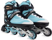 Skids Control Oxygen Inline Skates Semi-softboot Verstelbaar Blauw Maat 38-41