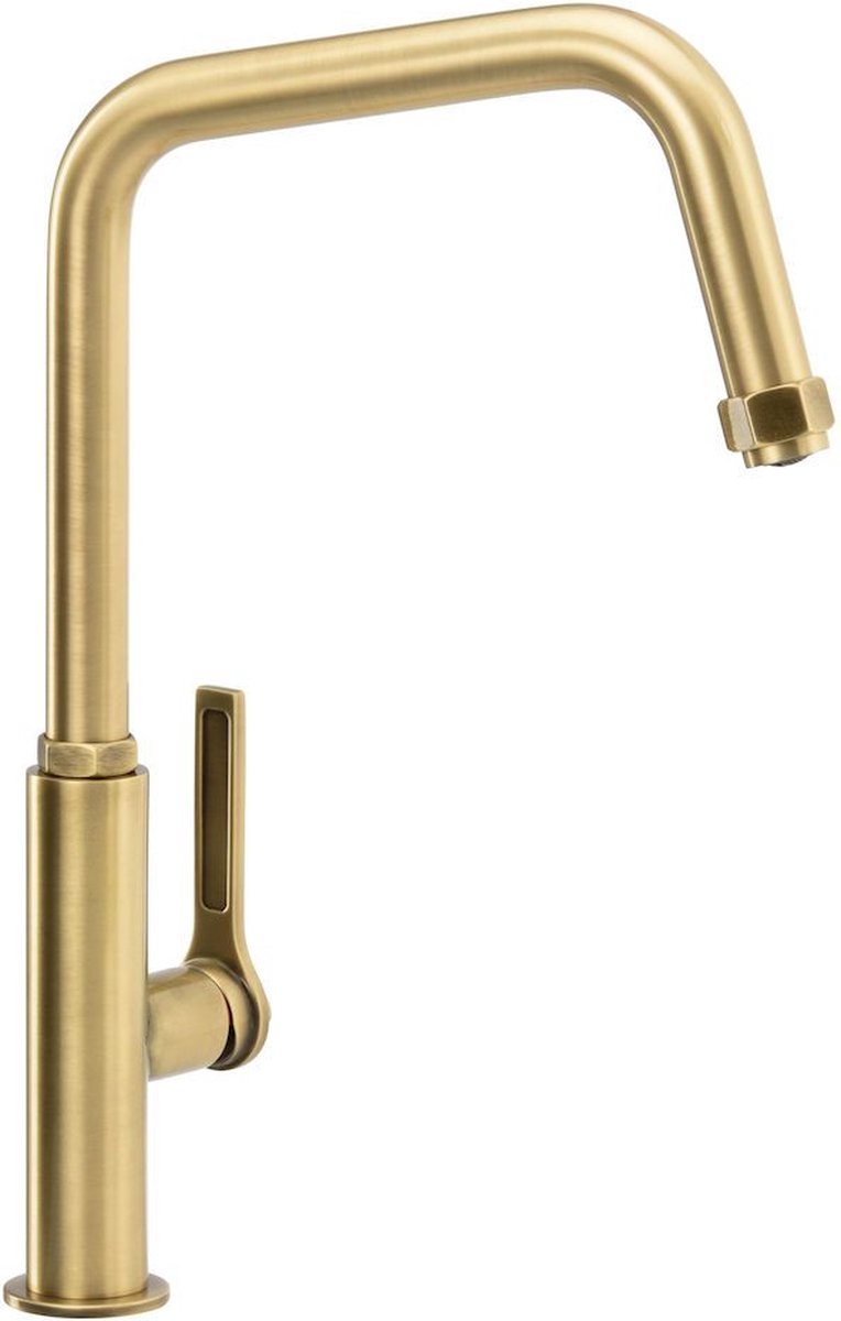Abode Hex keukenkraan antiqua brass (brons)