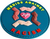 3D pvc patch MEDICS AGAINST RACISM
