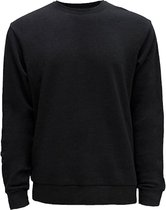 Unisex Crew Neck Sweater met ronde hals Black - M