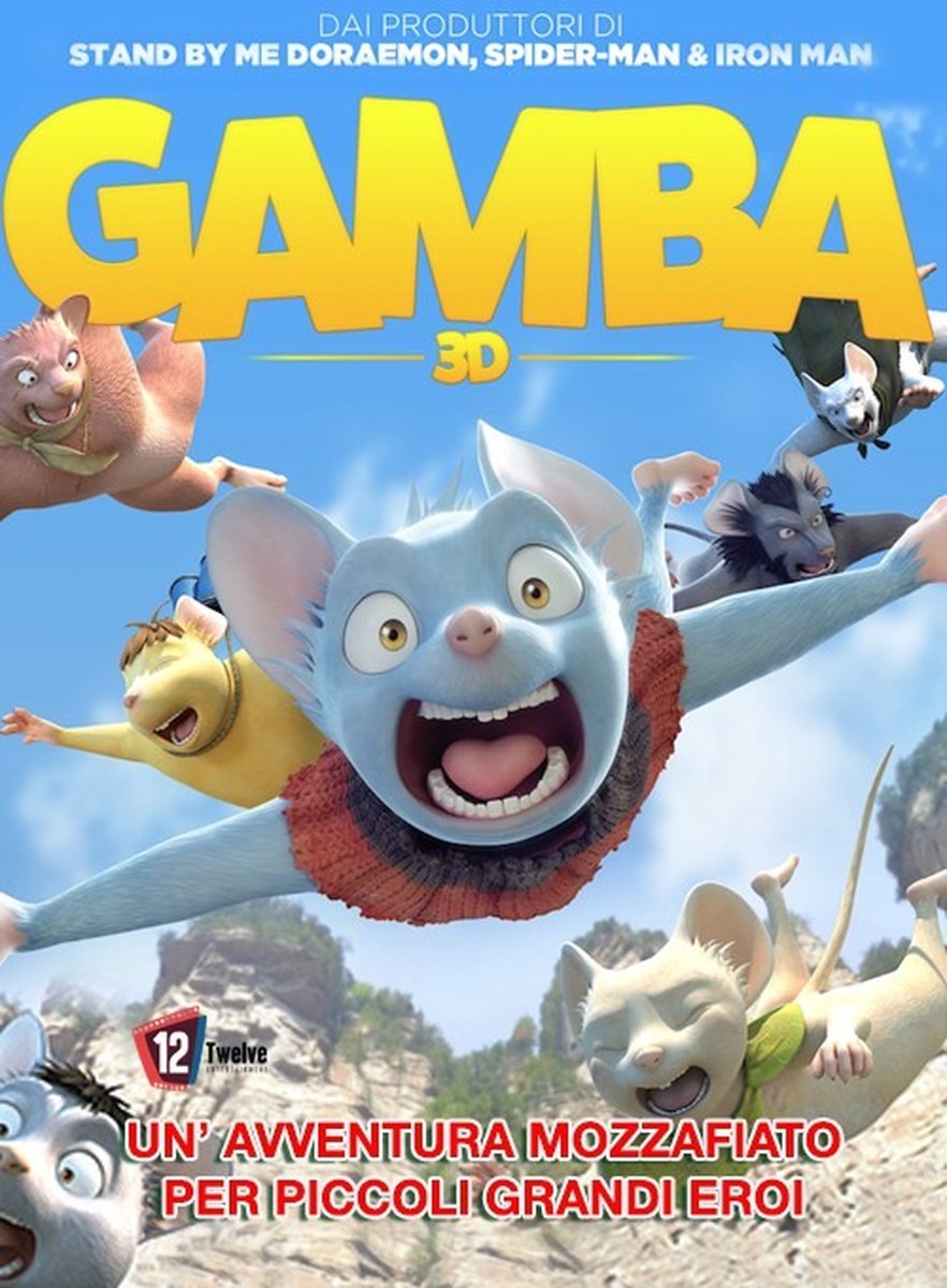 Rai Cinema Gamba: Gamba To Nakama-tachi DVD Engels, Italiaans