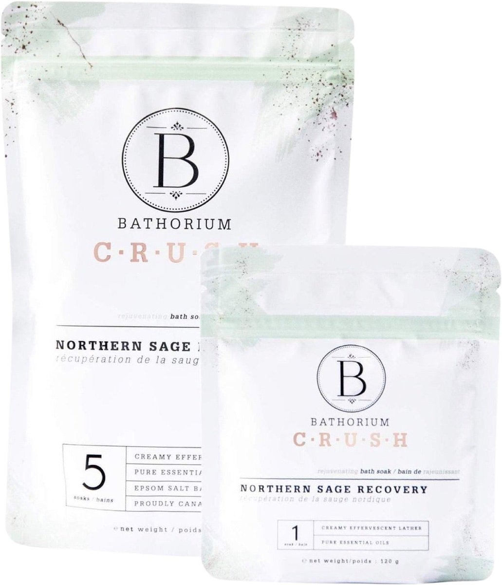 BATHORIUM - BATH SOAK CRUSH - NORTHERN SAGE RECOVERY - 120gr