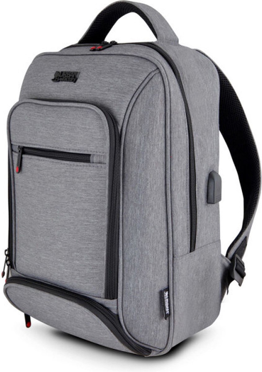 Laptop Backpack Urban Factory MCE14UF Grey 14