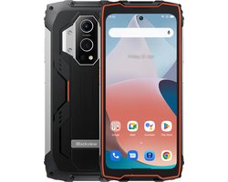 Blackview BV9300 - Robuuste Smartphone - 21GB RAM - 256GB - 40M Laser Rangefinder - 15080mAh - Helio G99 - 6.7'' 120Hz - 50MP+ 32MP Camera - IP68 Waterdichte Buiten Mobiele Telefoon NFC -Oranje