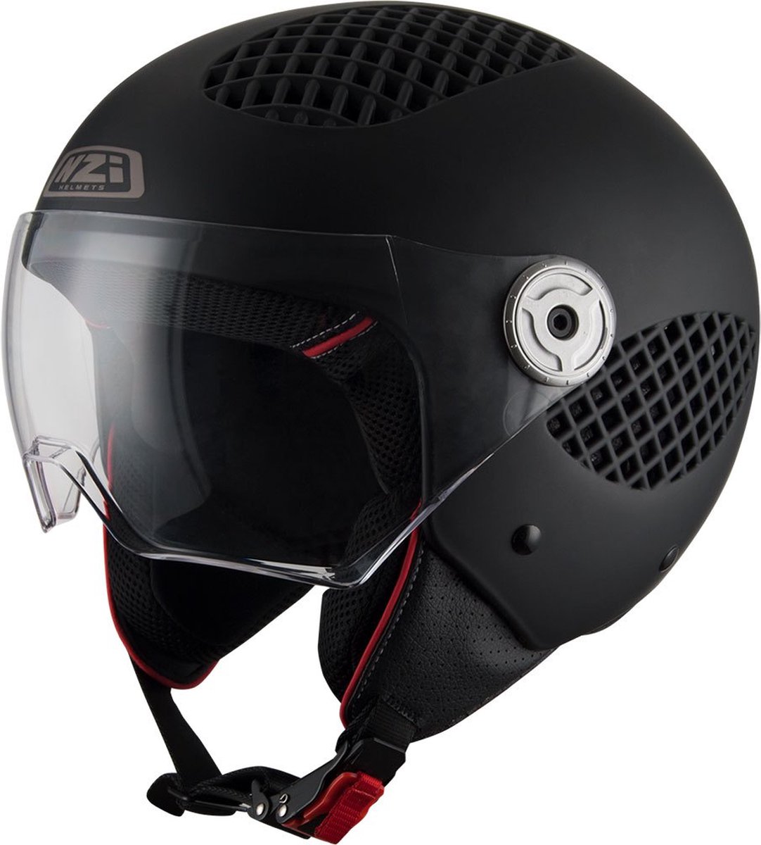 Nzi B-cool 3 Open Helm Zwart L