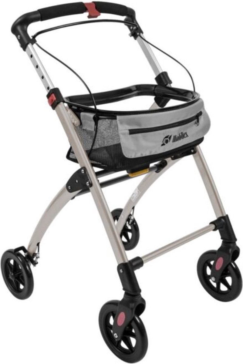 Mobilex Jaguar - Binnen rollator - Indoor Rollator - Champagne