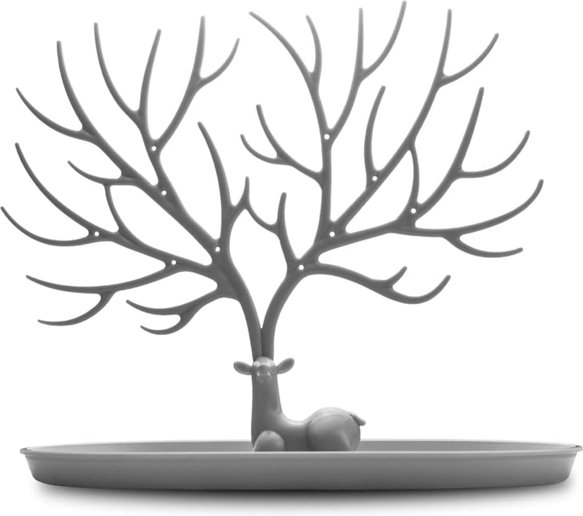 MORE&LESS Gewei-juwelendisplay, sieradenstandaard om oorbellen, ringen, kettingen, armbanden te bewaren MORE&LESS Gewei-juwelendisplay, sieradenstandaard om oorbellen, ringen, kettingen, armbanden te bewaren