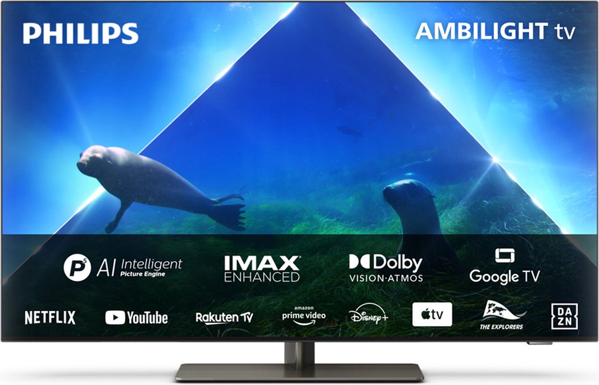 leren dood Azië Philips Ambilight 48OLED848/12 TV - 48 inch - 4K OLED - 2023 | bol.com