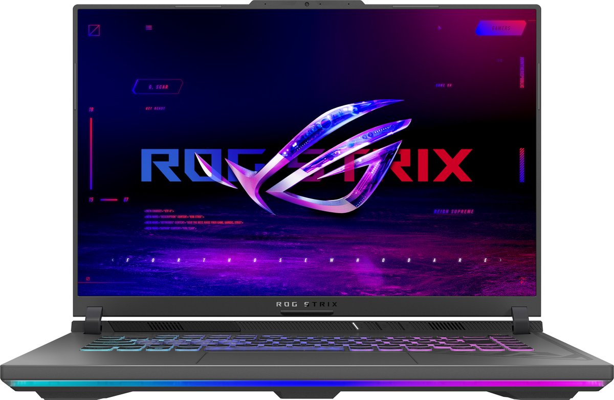 ASUS ROG Strix G16 G614JV-N3134W - Gaming Laptop - 16 inch - 165Hz