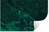 Muurstickers - Sticker Folie - Marmer - Kalk - Groen - Structuur - Marmerlook - 60x40 cm - Plakfolie - Muurstickers Kinderkamer - Zelfklevend Behang - Zelfklevend behangpapier - Stickerfolie