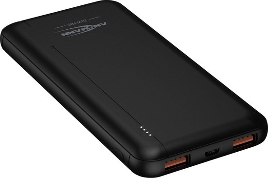 Ansmann Powerbank 10000 mAh PB320PD - Batterij