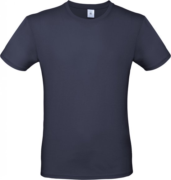 T-shirt Classic E150 Collection B&C Bleu Foncé Taille L