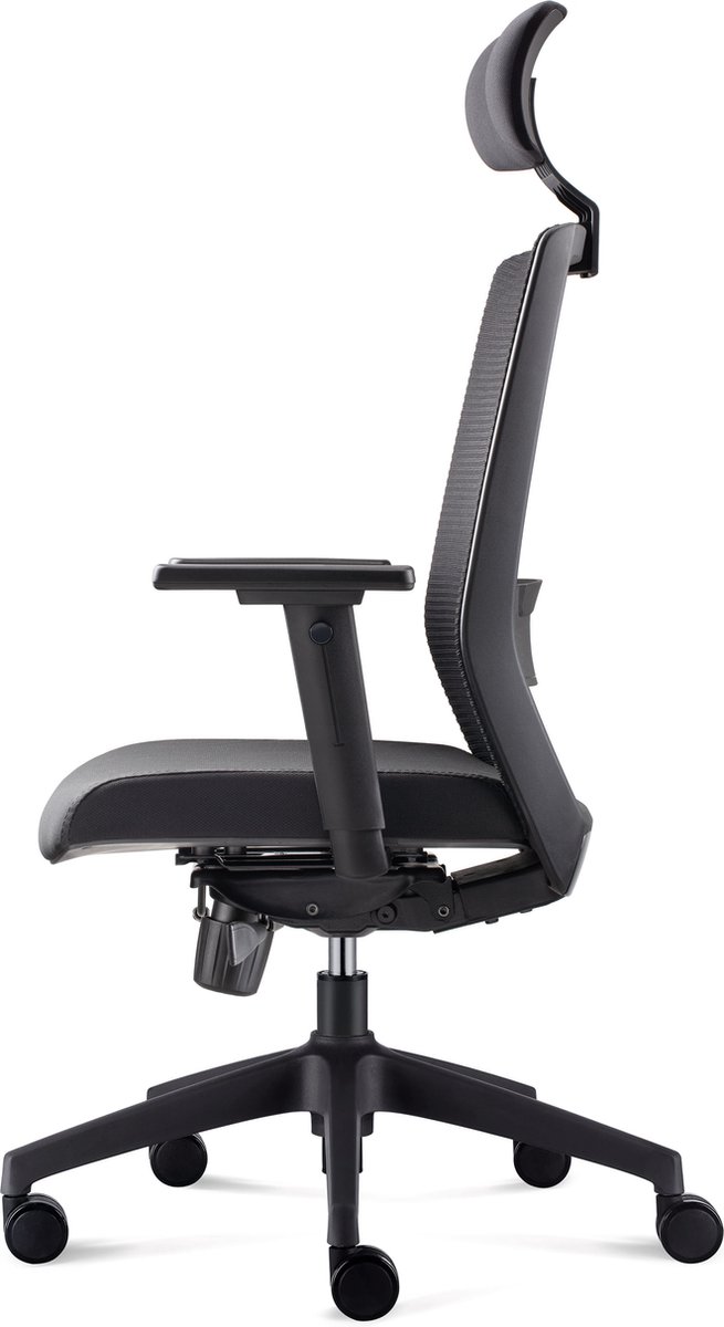 BENS 850ZH-Ergo-3 Ergonomische Bureaustoel met Hoofdsteun - afbeelding 2