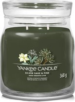 Yankee Candle Silver Sage & Pine Signature Medium Jar