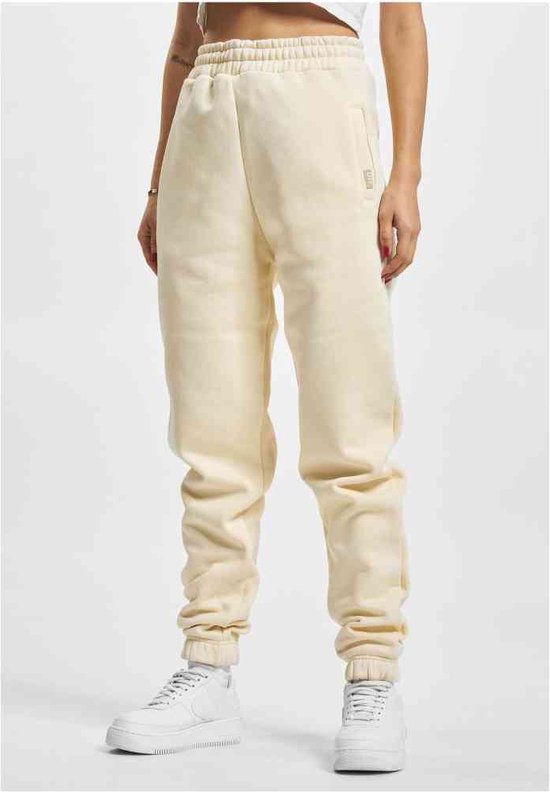 DEF - Basic Dames joggingbroek - L - Beige