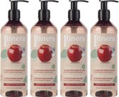 ITINERA - Beschermende vloeibare zeep met appel uit Trentino, 95% natuurlijke ingrediënten 370 ml (4 stuks)