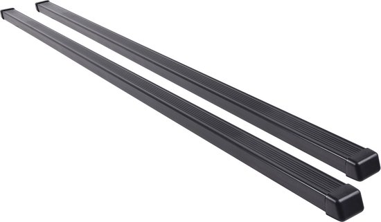 Galeries de toit adaptées à la Toyota Auris à partir de 2013 toit lisse - Acier étroit - Capacité de charge 75kg - Merk Farad