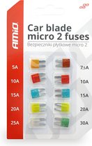 MICRO 2 zekering 10 stuks blisterverpakking