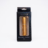 NOIRY - Atomiseur de Parfum Rechargeable - Mini Flacon de Parfum - doré