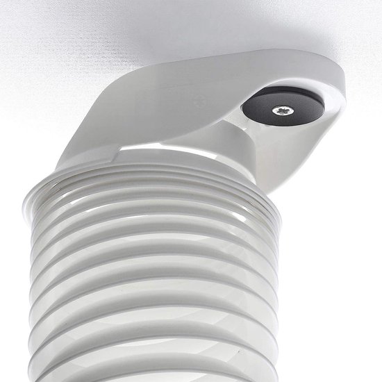 Eisnhauer® Kabelspiraal wit, verticale kabelgeleiding voor verschillende hoogtes of in hoogte verstelbare bureaus tot ca. 160 cm